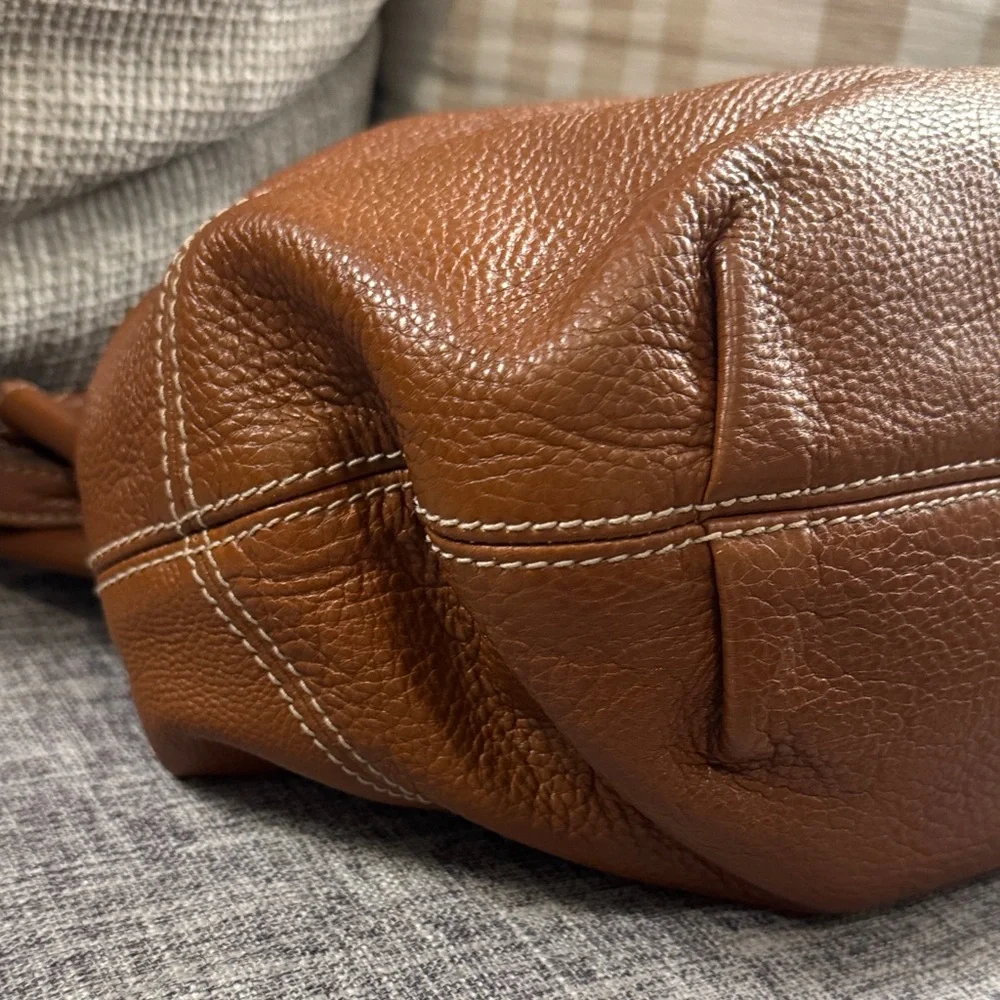 Furla Brown Leather Hobo Bag